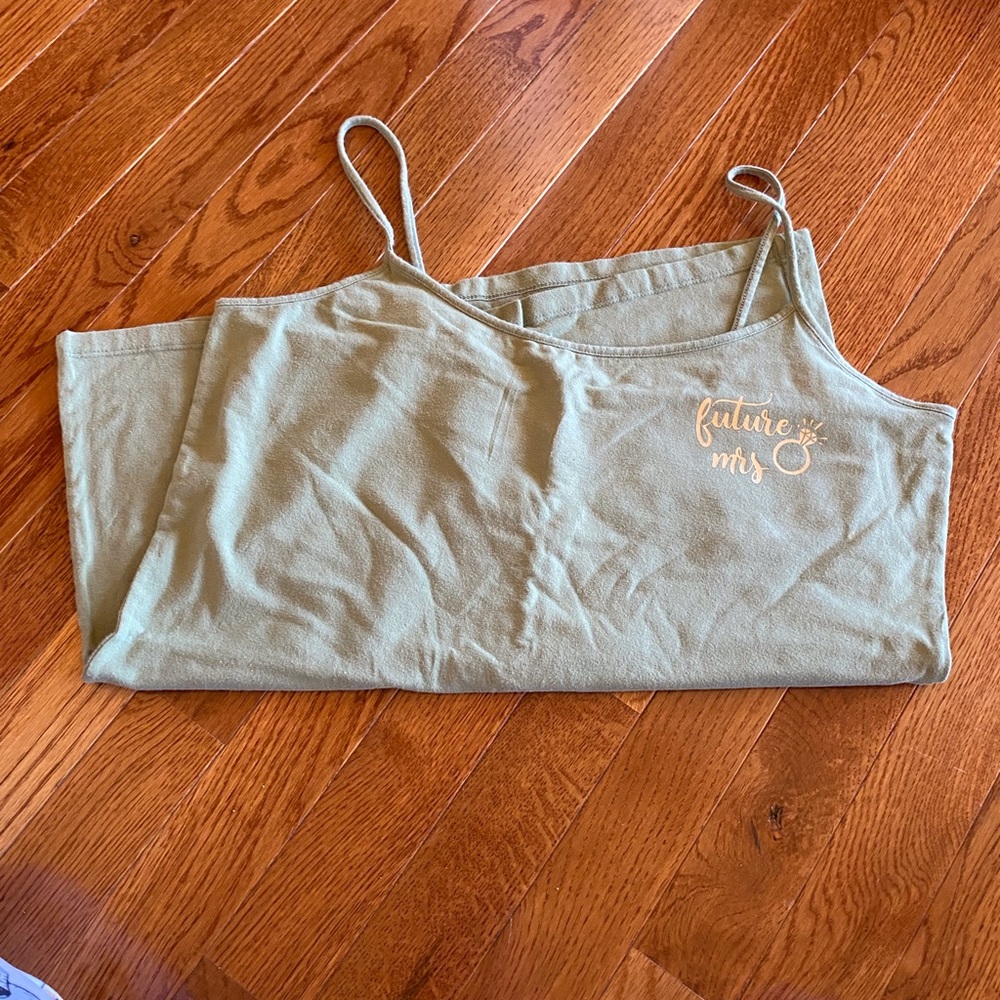 Future mrs bride tank top wedding gift